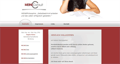 Desktop Screenshot of meineconsult.de